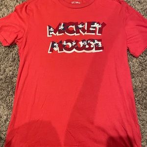 XS GAP Disney Mickey Mouse Red TShirt